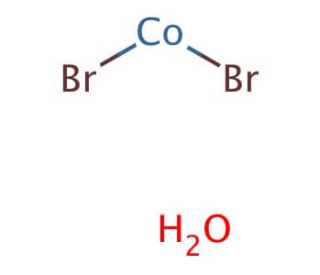 Cobalt(II) bromide hydrate (CAS 85017-77-2) - chemical structure image