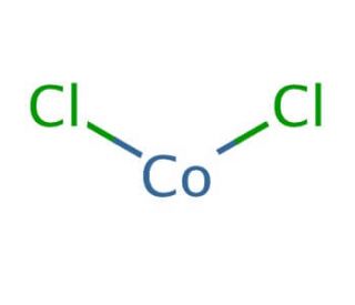 Cobalt(II) chloride (CAS 7646-79-9) - chemical structure image 