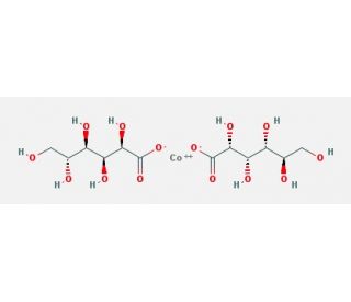 Cobalt(II) gluconate (CAS 71957-08-9) - chemical structure image