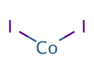 Cobalt(II) iodide (CAS 15238-00-3) - chemical structure image
