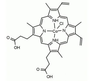 Cobaltic Protoporphyrin IX Chloride (CAS 12601-60-5) - chemical structure image