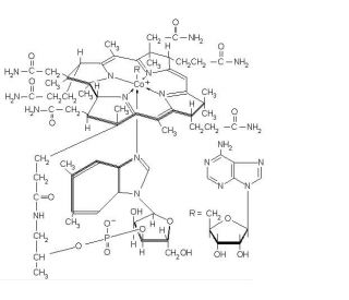 Coenzyme B12 (CAS 13870-90-1) - chemical structure image