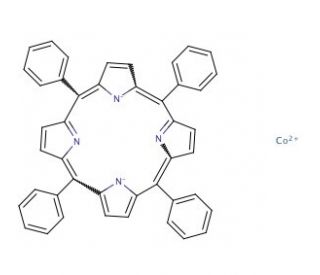Co(II) meso-Tetraphenylporphine - chemical structure image