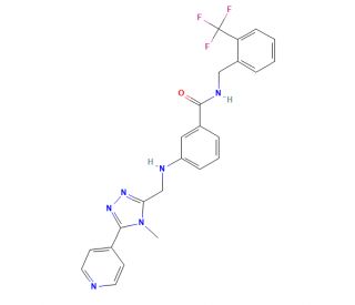 Compound 101 (CAS 865608-11-3) - chemical structure image
