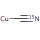 Copper(I) cyanide-15N (CAS 204571-13-1) - chemical structure image