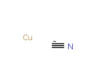 Copper(I) cyanide (CAS 544-92-3) - chemical structure image