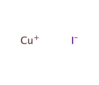 Copper(I) iodide (CAS 7681-65-4) - chemical structure image