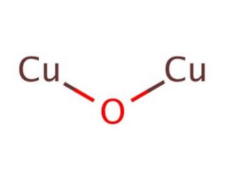 Copper(I) oxide (CAS 1317-39-1) - chemical structure image