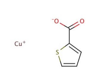 Copper(I) thiophene-2-carboxylate (CAS 68986-76-5) - chemical structure image