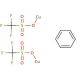 Copper(I) trifluoromethanesulfonate benzene complex (CAS 42152-46-5) - chemical structure image