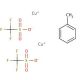 Copper(I) trifluoromethanesulfonate toluene complex (CAS 48209-28-5) - chemical structure image