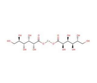 Copper(II) D-gluconate (CAS 527-09-3) - chemical structure image