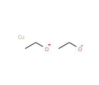 Copper(II) ethoxide (CAS 2850-65-9) - chemical structure image