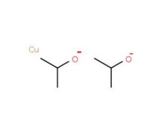 Copper(II) isopropoxide (CAS 23578-23-6) - chemical structure image