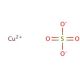 Copper(II) sulfate (CAS 7758-98-7) - chemical structure image