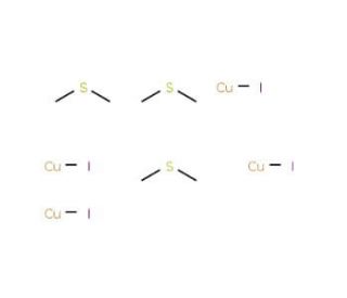 Copper iodide dimethyl sulfide complex (CAS 914915-20-1) - chemical structure image