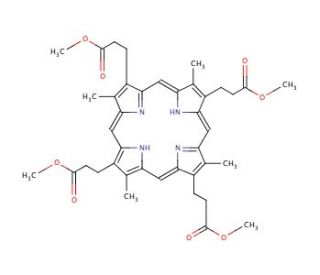 Coproporphyrin I tetramethyl ester (CAS 25767-20-8) - chemical structure image