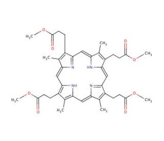 Coproporphyrin III tetramethyl ester (CAS 5522-63-4) - chemical structure image