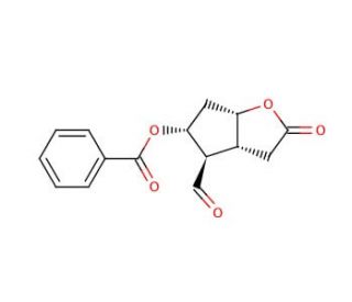 Corey Lactone Aldehyde Benzoate (CAS 39746-01-5) - chemical structure image