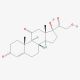 Cortisone (CAS 53-06-5) - chemical structure image