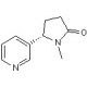 (−)-Cotinine (CAS 486-56-6) - chemical structure image