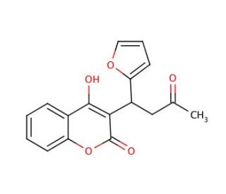 Coumafuryl (CAS 117-52-2) - chemical structure image