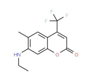 Coumarin 307 (CAS 55804-70-1) - chemical structure image