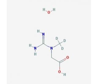 Creatine-(methyl-d3) monohydrate (CAS 284664-86-4) - chemical structure image