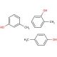Cresol mixture of isomers (CAS 1319-77-3) - chemical structure image