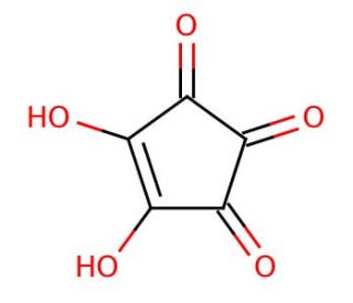 Croconic acid (CAS 488-86-8) - chemical structure image