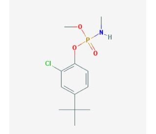 Crufomate (CAS 299-86-5) - chemical structure image