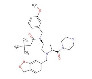 CUR 61414 (CAS 334998-36-6) - chemical structure image