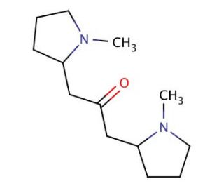 Cuscohygrine (mixture of diastereomers) - chemical structure image