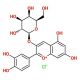 Cyanidin 3-O-β-D-Galactopyranoside Chloride (CAS 27661-36-5) - chemical structure image