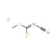 Struttura molecolare di Cyanimidodithiocarbonic acid S-methyl ester S-potassium salt, Numero CAS: 10191-61-4 Cyanimidodithiocarbonic acid S-methyl ester S-potassium salt (CAS 10191-61-4) - chemical structure image