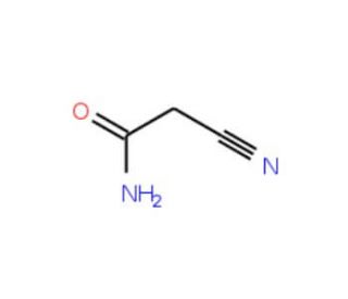 Cyanoacetamide (CAS 107-91-5) - chemical structure image