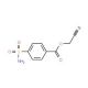 Cyanomethyl 4-(aminosulfonyl)benzoate - chemical structure image