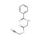 cyanomethyl (benzoylamino)acetate (CAS 4816-94-8) - chemical structure image