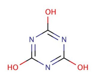 Cyanuric Acid (CAS 108-80-5) - chemical structure image