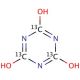 Cyanuric Acid-13C3 (CAS 201996-37-4) - chemical structure image