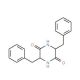 Cyclo(-Phe-Phe) (CAS 2862-51-3) - chemical structure image