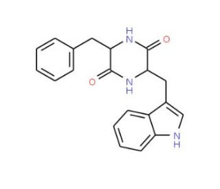 Cyclo(-Phe-Trp) (CAS 82597-82-8) - chemical structure image