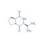 Cyclo(-Pro-Val) (CAS 2854-40-2) - chemical structure image