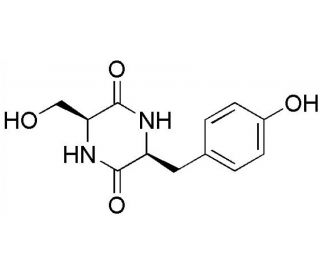 Cyclo(-Ser-Tyr) (CAS 21754-31-4) - chemical structure image