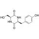 Cyclo(-Ser-Tyr) (CAS 21754-31-4) - chemical structure image