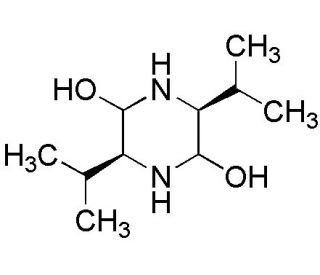 Cyclo(-Val-Val) (CAS 19943-16-9) - chemical structure image