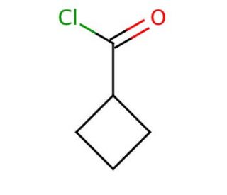 Cyclobutanecarbonyl chloride (CAS 5006-22-4) - chemical structure image