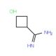 Cyclobutanecarboxamidine hydrochloride (CAS 71690-89-6) - chemical structure image