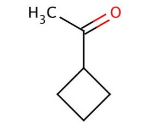 Cyclobutyl methyl ketone (CAS 3019-25-8) - chemical structure image