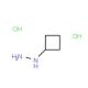 Cyclobutylhydrazine dihydrochloride - chemical structure image